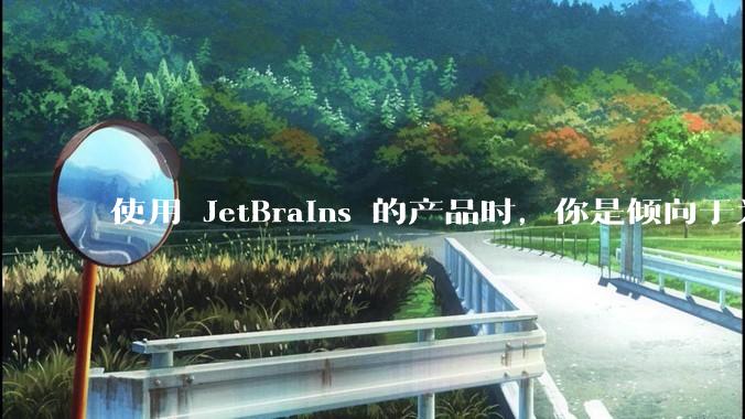 使用 JetBrains 的产品时，你是倾向于为每个语言分别安装 IDE，还是安装语言的插件？