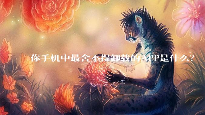 你手机中最舍不得卸载的APP是什么？